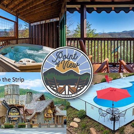 Spacious Smokies Cabin - Hot Tub With Mountain Views Гетлинбург Екстериор снимка