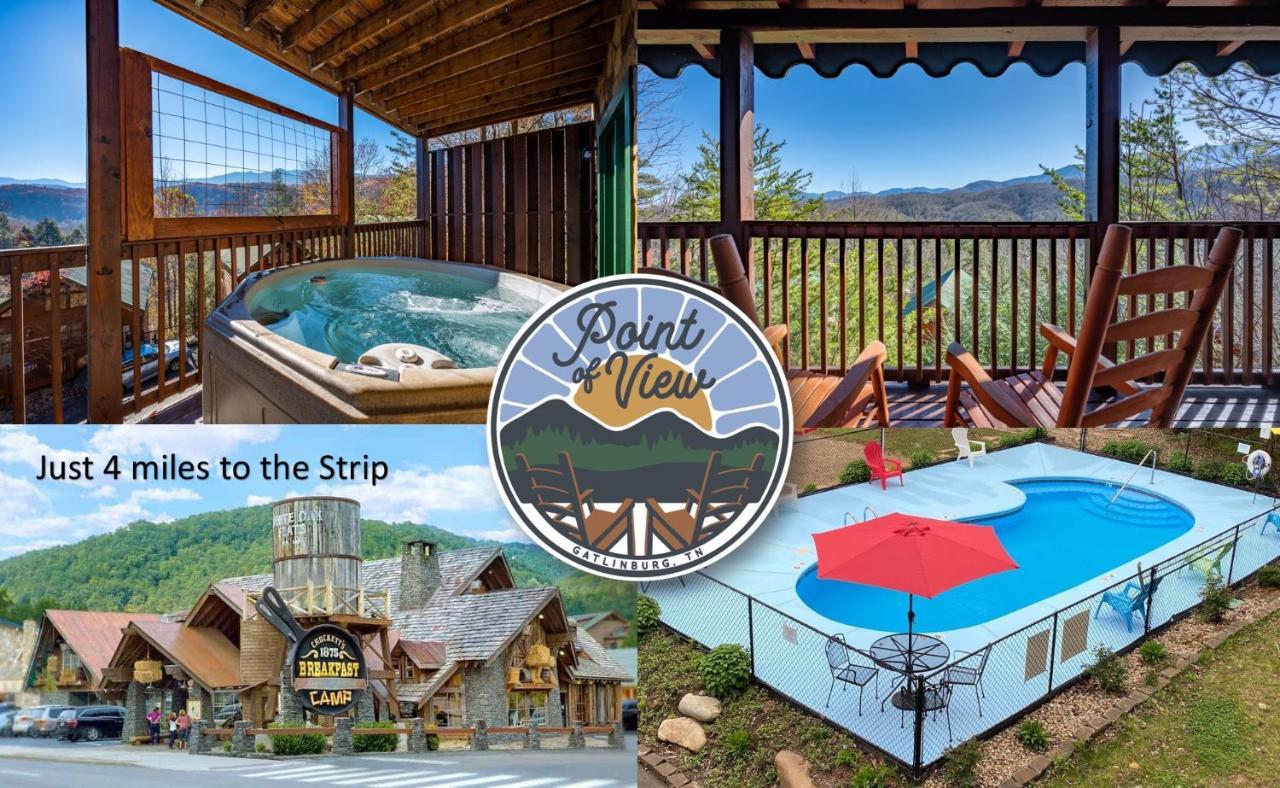 Spacious Smokies Cabin - Hot Tub With Mountain Views Гетлинбург Екстериор снимка